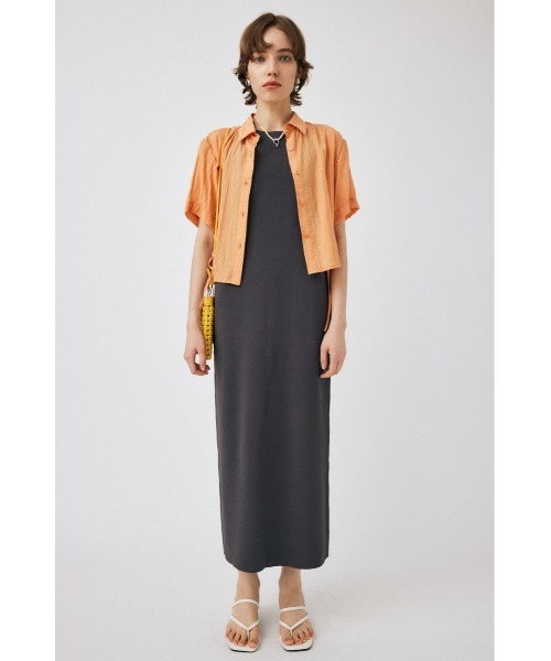 MOUSSY（マウジー）の「BACKLESS KNIT ドレス（ワンピース