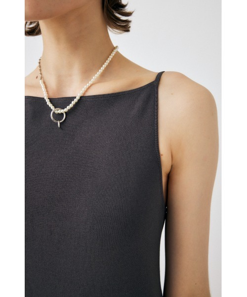 MOUSSY（マウジー）の「BACKLESS KNIT ドレス（ワンピース