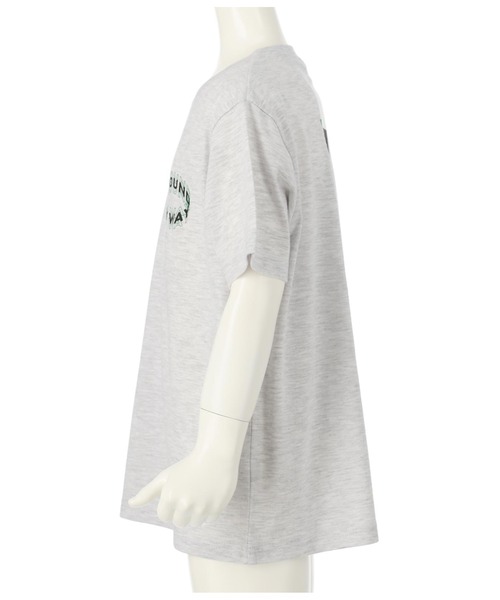 ANAP kids(アナップキッズ)の「バックプリントビッグTシャツ【親子お揃い】(Tシャツ/カットソー・キッズ・ホワイト/ライトグレー/スミクロ・110cm/100cm/120cm/130cm)」の9枚目の写真