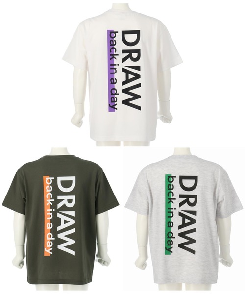 ANAP kids(アナップキッズ)の「バックプリントビッグTシャツ【親子お揃い】(Tシャツ/カットソー・キッズ・ホワイト/ライトグレー/スミクロ・110cm/100cm/120cm/130cm)」の10枚目の写真