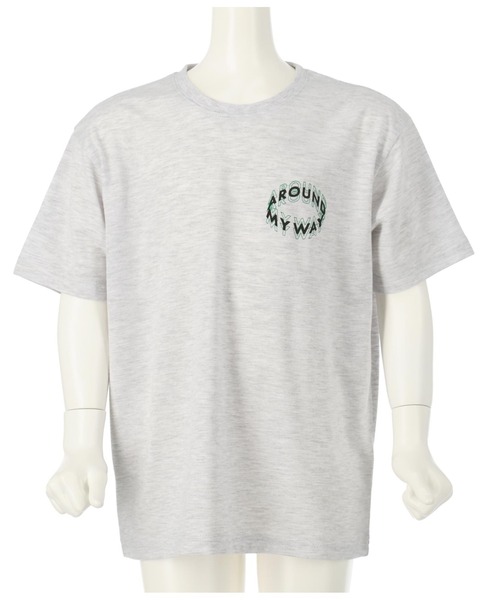 ANAP kids(アナップキッズ)の「バックプリントビッグTシャツ【親子お揃い】(Tシャツ/カットソー・キッズ・ホワイト/ライトグレー/スミクロ・110cm/100cm/120cm/130cm)」の20枚目の写真
