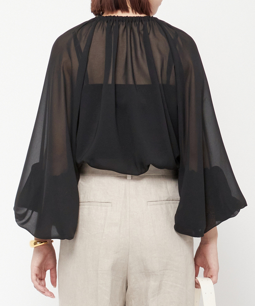 シアーブラウス（シャツ/ブラウス）｜AP STUDIO（エーピーストゥディオ