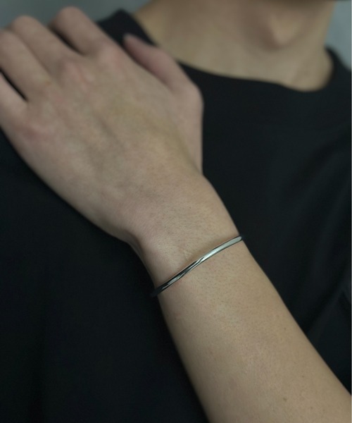 【セール】【blatto 925silver】925silver ブレスレット バングル bla-SZ003-2-12g MC（ブレスレット）｜Burner（バーナー） 5,359円