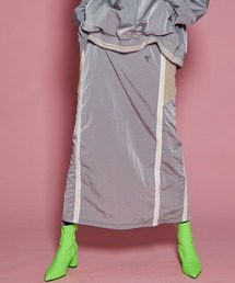 MAISON SPECIAL | サイドラインナイロンタイトスカート【MAISON SPECIAL/メゾンスペシャル】(スカート)