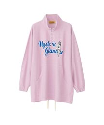 HYSTERIC GLAMOUR | VARSITY SCRIPT オーバーサイズプルオーバー(スウェット)