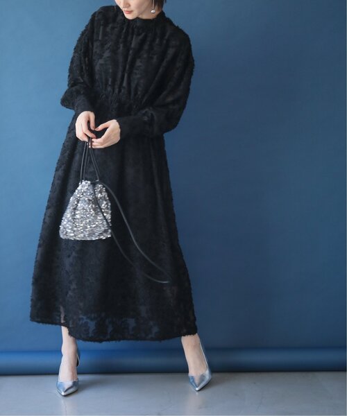 ReMIT（レミット）の「ジャガードドロストワンピース（ワンピース