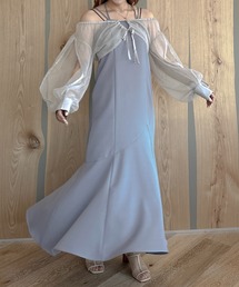 【apres jour clair】【SET UP可能】マーメイドキャミワンピース【ZOZOTOWN限定アイテム】