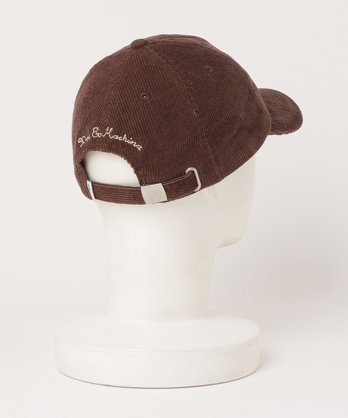 DEUS EX MACHINA(デウスエクスマキナ)の「PUSHSTART DAD CAP 6パネルキャップ コーデュロイコットン素材(キャップ・メンズ・ミント/ブラウン/オフホワイト/ブラック・OS)」の12枚目の写真