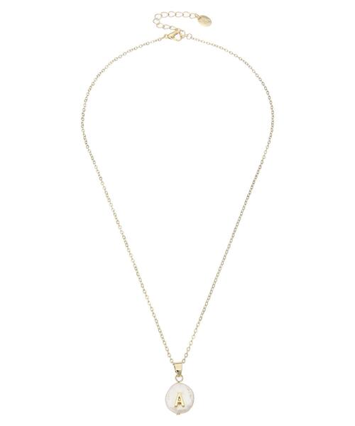 AMERICAN HOLIC（アメリカンホリック）の「イニシャル淡水パールネックレス（ネックレス・レディース・A/K/M/R/S/Y・FREE）」の8枚目の写真