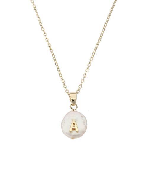 AMERICAN HOLIC（アメリカンホリック）の「イニシャル淡水パールネックレス（ネックレス・レディース・A/K/M/R/S/Y・FREE）」の10枚目の写真