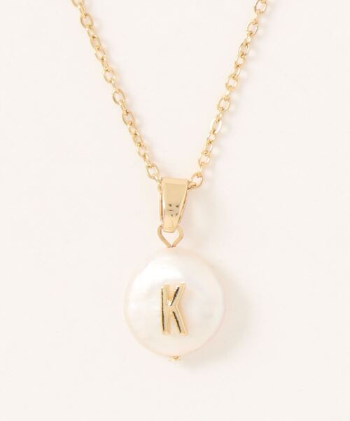 AMERICAN HOLIC（アメリカンホリック）の「イニシャル淡水パールネックレス（ネックレス・レディース・A/K/M/R/S/Y・FREE）」の16枚目の写真