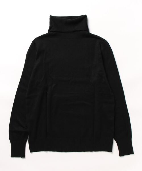 aimoha（アイモハ）の「ハイネック　ニットトップス（ニット/セーター・レディース・レッド/キャメル/グレー/ブラック/ホワイト/イエロー・MEDIUM/X-LARGE/LARGE）」の7枚目の写真