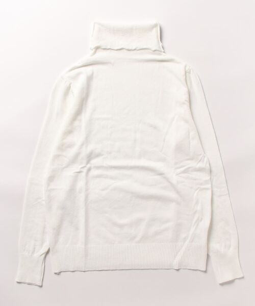 aimoha（アイモハ）の「ハイネック　ニットトップス（ニット/セーター・レディース・レッド/キャメル/グレー/ブラック/ホワイト/イエロー・MEDIUM/X-LARGE/LARGE）」の13枚目の写真