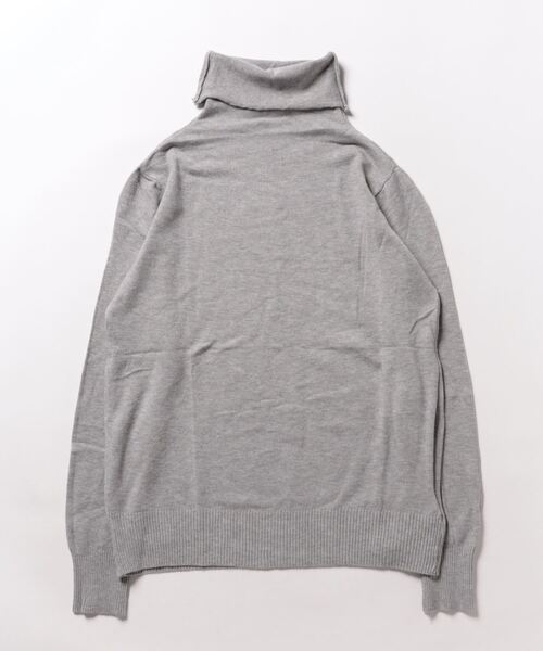 aimoha（アイモハ）の「ハイネック　ニットトップス（ニット/セーター・レディース・レッド/キャメル/グレー/ブラック/ホワイト/イエロー・MEDIUM/X-LARGE/LARGE）」の11枚目の写真