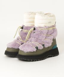 suicoke（スイコック）の「BOWER-ab-HI-FUR - Purple/Ivory（ブーツ