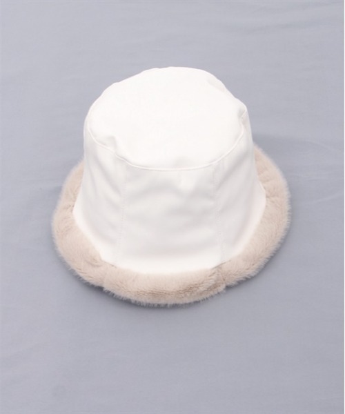 axes femme POETIQUE（アクシーズファムポエティック）の「リバーシブルバケットハット（ハット・レディース・ベージュ/ブラック・FREE）」の10枚目の写真