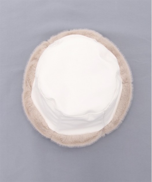 axes femme POETIQUE（アクシーズファムポエティック）の「リバーシブルバケットハット（ハット・レディース・ベージュ/ブラック・FREE）」の13枚目の写真