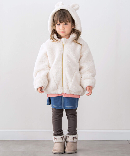 新品　撥水パーカー　スノーボード　独特　うさぎ　耳　可愛い　ホワイト　兎 Amazon.co.jp: [アッシュグリーム] 撥水 ボンディング アニマル