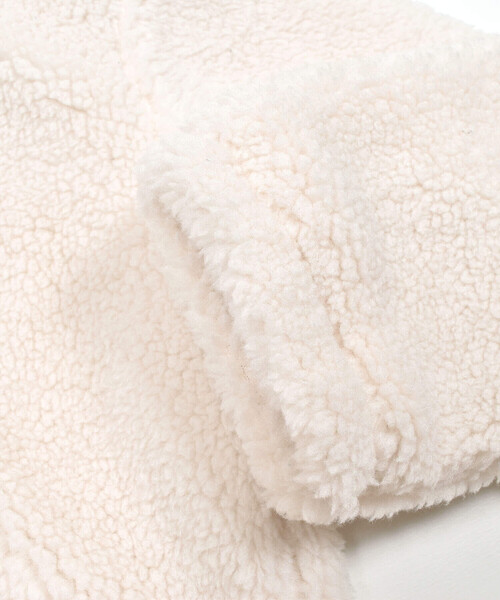 SLAP SLIP（スラップスリップ）の「ウサギ耳フード付きボアパーカー(80~130cm)（パーカー・キッズ・ピンク/オフホワイト・100cm/90cm/110cm/120cm/130cm/80ｃｍ）」の21枚目の写真