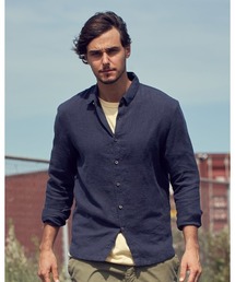 short point collar shirt