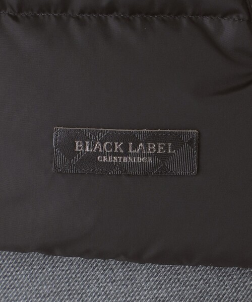 BLACK LABEL CRESTBRIDGE(ブラックレーベル・クレストブリッジ)の「ファブリックコンビダウンベスト(ブルゾン・メンズ・ブラック・M/XL/L)」の7枚目の写真