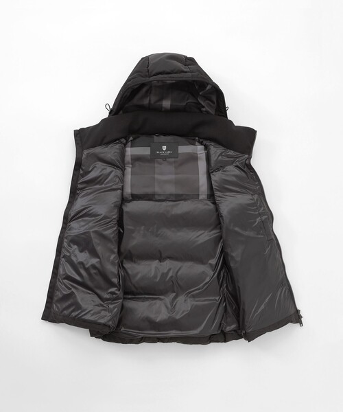BLACK LABEL CRESTBRIDGE(ブラックレーベル・クレストブリッジ)の「ファブリックコンビダウンベスト(ブルゾン・メンズ・ブラック・M/XL/L)」の8枚目の写真