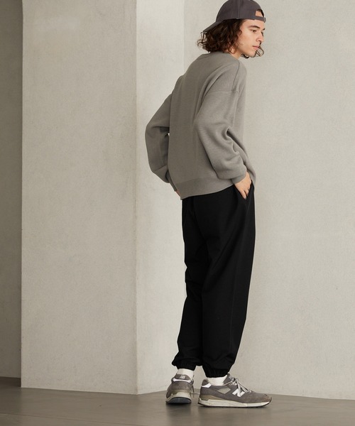 coca(coca)(コカ)の「メンズ 4wayダブルクロスストレッチジョガーパンツ(その他パンツ・メンズ・ブラック・M/L/XL)」の6枚目の写真