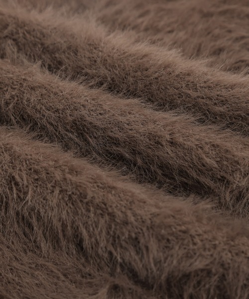 AMELY（エミリー）の「シャギーニット（ニット/セーター・レディース・ライトグレー系2/カーキ系2/イエロー系その他/アイボリー系1/ブラック系その他2/ライトグレー系/イエロー系その他2/ブラウン系その他2/アイボリー系2/ブラック系その他/ブルー系その他2/カーキ系/ブラウン系その他/ブルー系その他・フリー）」の16枚目の写真