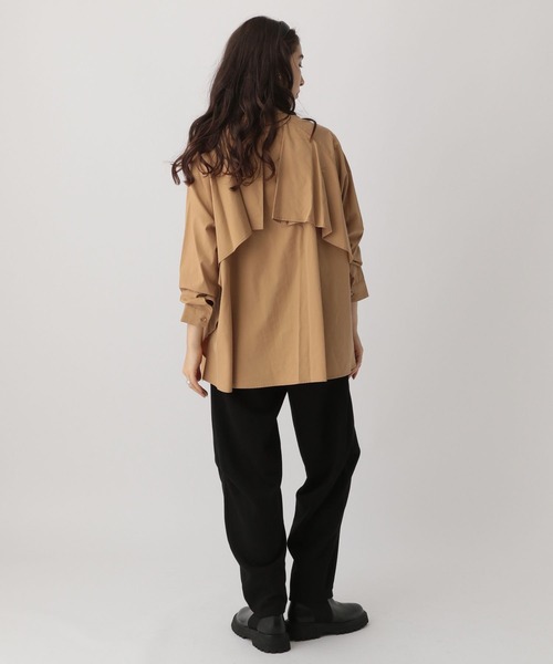 saloon（サルーン）の「SALOON(サルーン)/コクーンスウェットパンツ（スウェットパンツ・レディース・ライトグレー/ブラック/カーキ/アイボリー・FREE）」の12枚目の写真