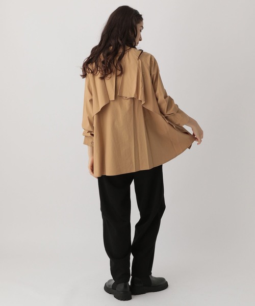 saloon（サルーン）の「SALOON(サルーン)/コクーンスウェットパンツ（スウェットパンツ・レディース・ライトグレー/ブラック/カーキ/アイボリー・FREE）」の18枚目の写真