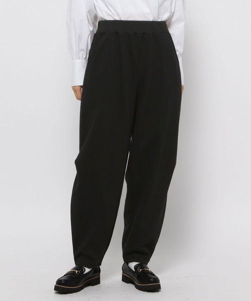 saloon（サルーン）の「SALOON(サルーン)/コクーンスウェットパンツ（スウェットパンツ・レディース・ライトグレー/ブラック/カーキ/アイボリー・FREE）」の8枚目の写真