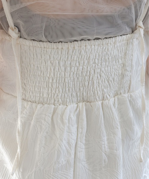 ULEULA（ウルア）の「ジャガードロングワンピース（ワンピース・レディース・アイボリー/ブラック・FREE）」の17枚目の写真