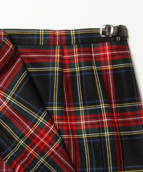 Ray BEAMS（レイビームス）の「O'NEIL OF DUBLIN / ロング チェック キルト スカート（スカート・レディース・レッド・10/8）」の7枚目の写真
