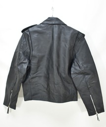 ヴィンテージ　1点物　ダブルライダースレザージャケット VINTAGE（ヴィンテージ）の「【ヴィンテージ古着】unknown レザー