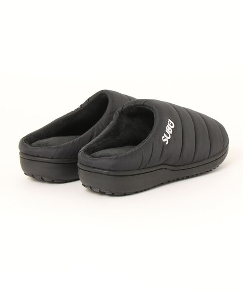 SALON adam et rope'（サロン アダム エ ロペ）の「【SUBU（スブ）】ダウンサンダル/BLACK（スリッポン・レディース・ブラック・1/0）」の9枚目の写真