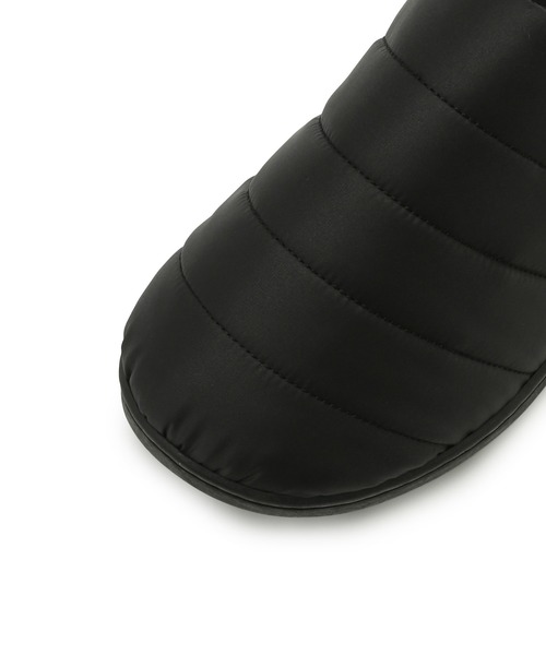 SALON adam et rope'（サロン アダム エ ロペ）の「【SUBU（スブ）】ダウンサンダル/BLACK（スリッポン・レディース・ブラック・1/0）」の5枚目の写真