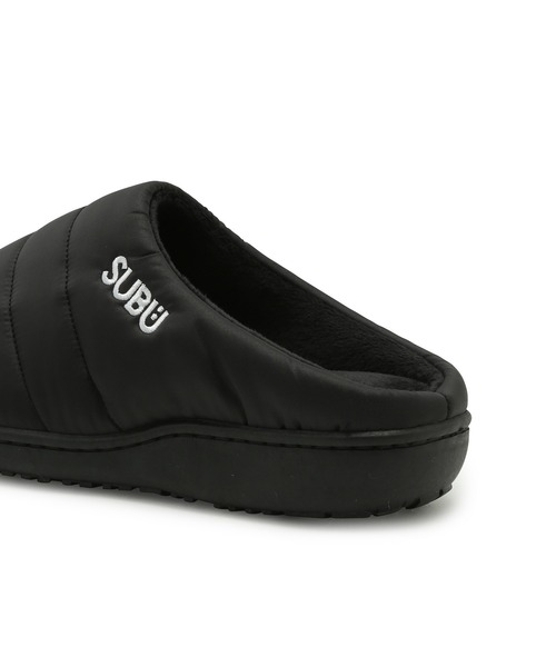 SALON adam et rope'（サロン アダム エ ロペ）の「【SUBU（スブ）】ダウンサンダル/BLACK（スリッポン・レディース・ブラック・1/0）」の6枚目の写真