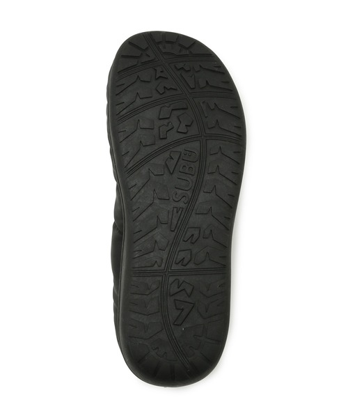 SALON adam et rope'（サロン アダム エ ロペ）の「【SUBU（スブ）】ダウンサンダル/BLACK（スリッポン・レディース・ブラック・1/0）」の7枚目の写真