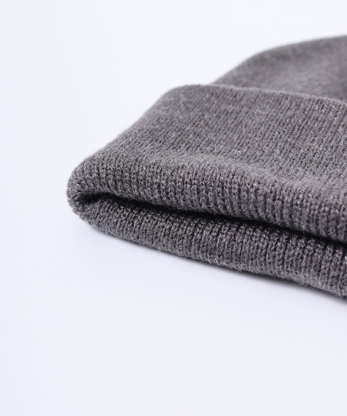 KANGOL(カンゴール)の「KANGOL ACRYLIC CUFF PULL-ON(ニットキャップ/ビーニー・メンズ・キャメル/ブラック×ゴールド/ダークグレー/ダークグリーン/ブラック/ダークブラウン/ライトオレンジ系/ブラック系/カーキ・FREE)」の15枚目の写真