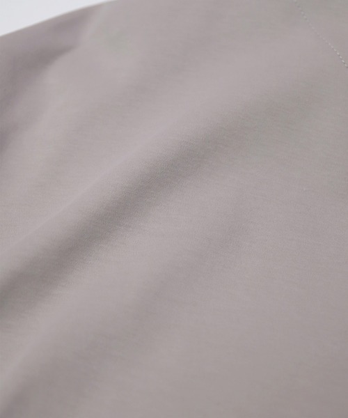 OWLEYE by domingo（アウルアイ バイドミンゴ）の「[ OWLEYE by domingo / アウルアイ ] 60/- シルケットスムースラウンドプルオーバー（スウェット・レディース・グレイッシュベージュ/ブルーグレー/ホワイト・FREE）」の15枚目の写真