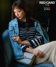 【再入荷/RED CARD TOKYO×23区】オーバーサイズ デニム ジャケット