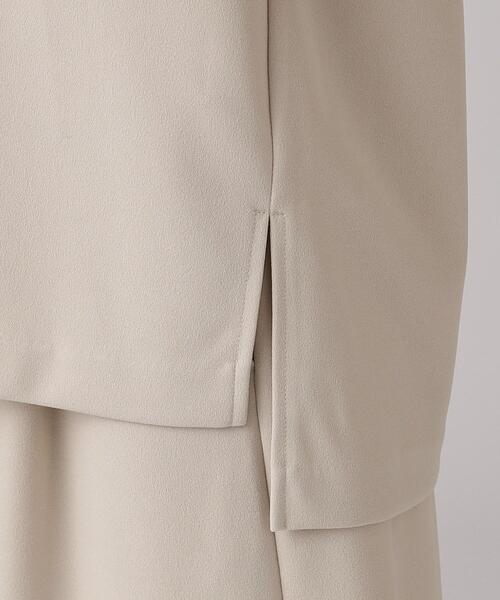 SHOO・LA・RUE(シューラルー)の「◆【通勤/デイリー/セットアップ可】カットジョーゼット お袖タック トップス(シャツ/ブラウス・レディース・ベージュ系その他7/ブラック系3・02/03/04)」の20枚目の写真