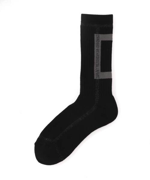 DANKE SCHON（ダンケシェーン）の「DankeSchon/ダンケシェーン/LINE SOCKS（ソックス/靴下・メンズ・ホワイト/ブラック・F）」の6枚目の写真