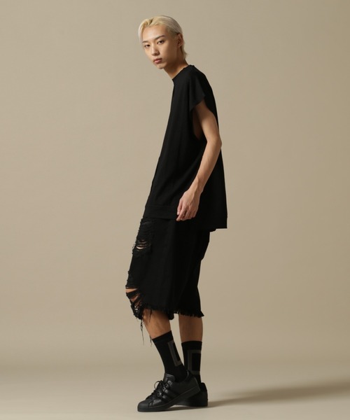 DANKE SCHON（ダンケシェーン）の「DankeSchon/ダンケシェーン/LINE SOCKS（ソックス/靴下・メンズ・ホワイト/ブラック・F）」の10枚目の写真