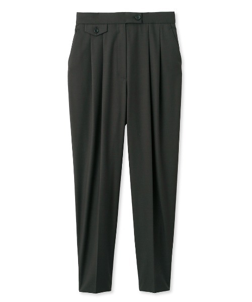 Mila Owen(ミラオーウェン)の「【WEB限定サイズあり】3ピースセンタープレス2タックワイドパンツ(その他パンツ・レディース・アイボリー/ピンク/ベージュ/チャコールグレー・1/0/00)」の12枚目の写真