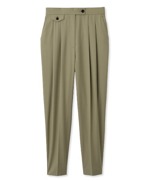 Mila Owen(ミラオーウェン)の「【WEB限定サイズあり】3ピースセンタープレス2タックワイドパンツ(その他パンツ・レディース・アイボリー/ピンク/ベージュ/チャコールグレー・1/0/00)」の14枚目の写真