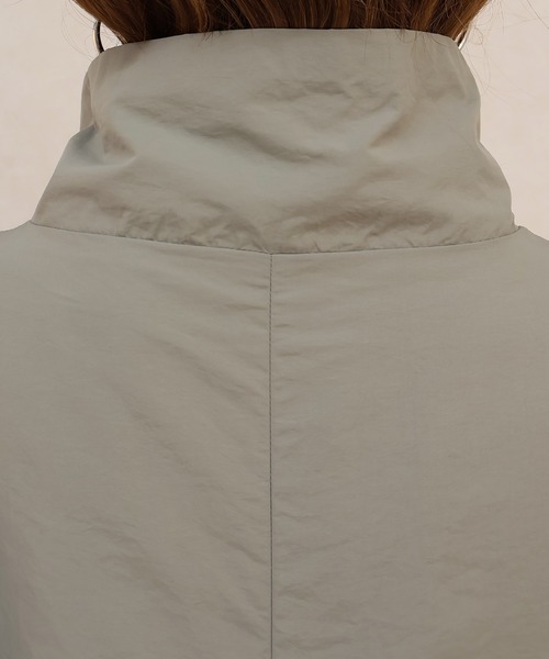 Social GIRL（ソーシャルガール）の「スタンドカラー モンスターパーカー モンスターコート（マウンテンパーカー・レディース・アイボリー/グレイッシュベージュ/カーキ/ブラック・M/L）」の18枚目の写真