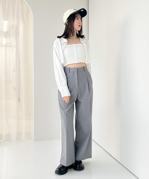 Heather(ヘザー)の「サイドラインスラックスパンツ 106721(スラックス・レディース・ブラック/グレー・S/M)」の20枚目の写真