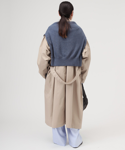 AP STUDIO（エーピーストゥディオ）の「リヨセルオックスシャツ（シャツ/ブラウス・レディース・ベージュ/サックスブルー・FREE）」の10枚目の写真