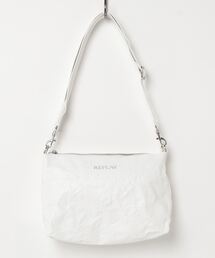 シワ加工ショルダーバッグ